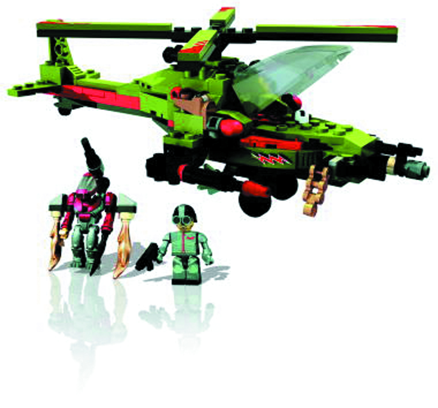 MAY121700 - KREO BATTLESHIP COMBAT CHOPPER SET - Previews World