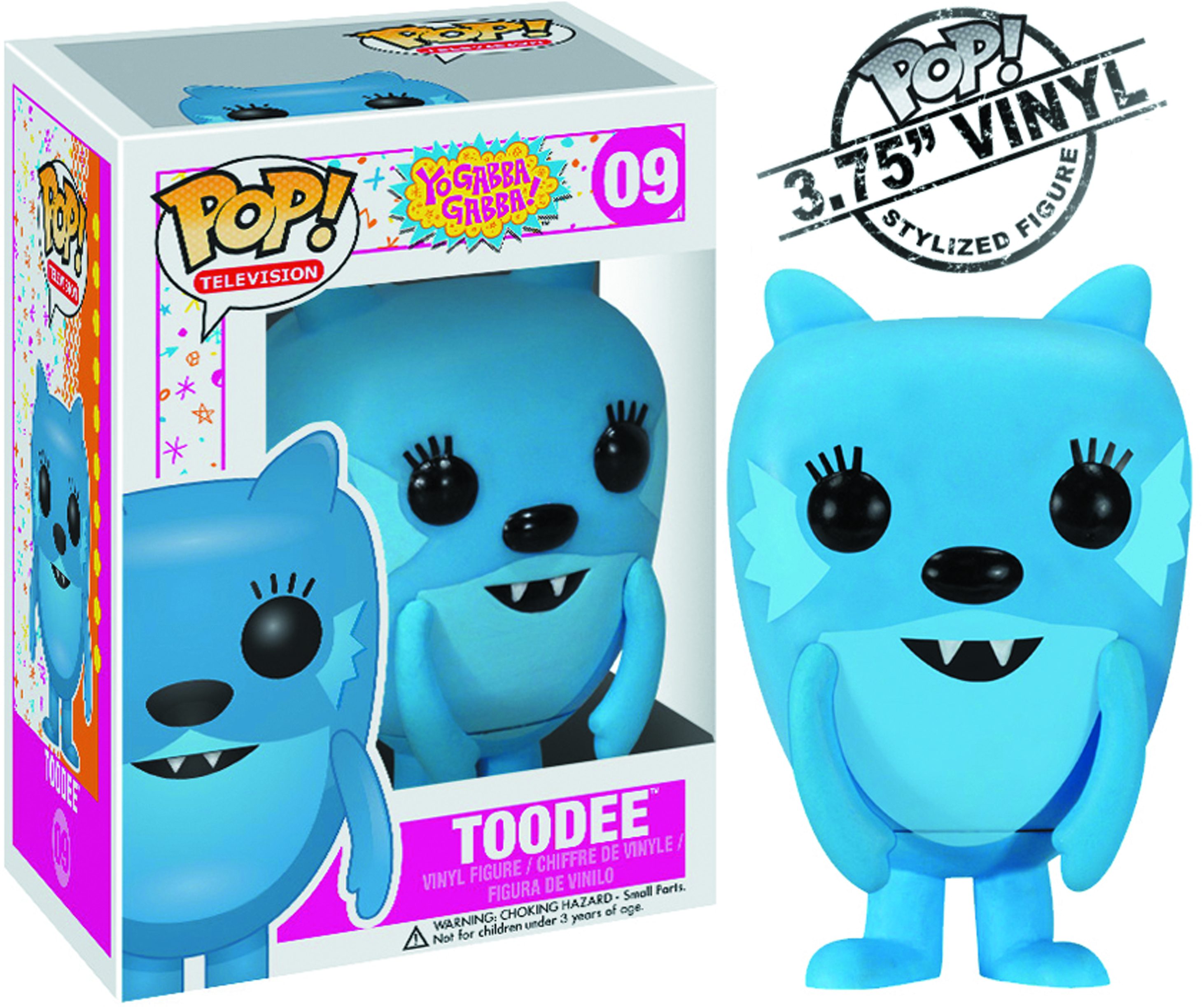 MAY122088 - POP YO GABBA GABBA TOODEE VINYL FIG - Previews World