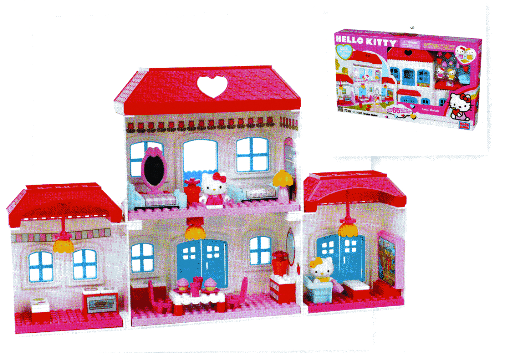 Hello kitty mega cheap bloks house