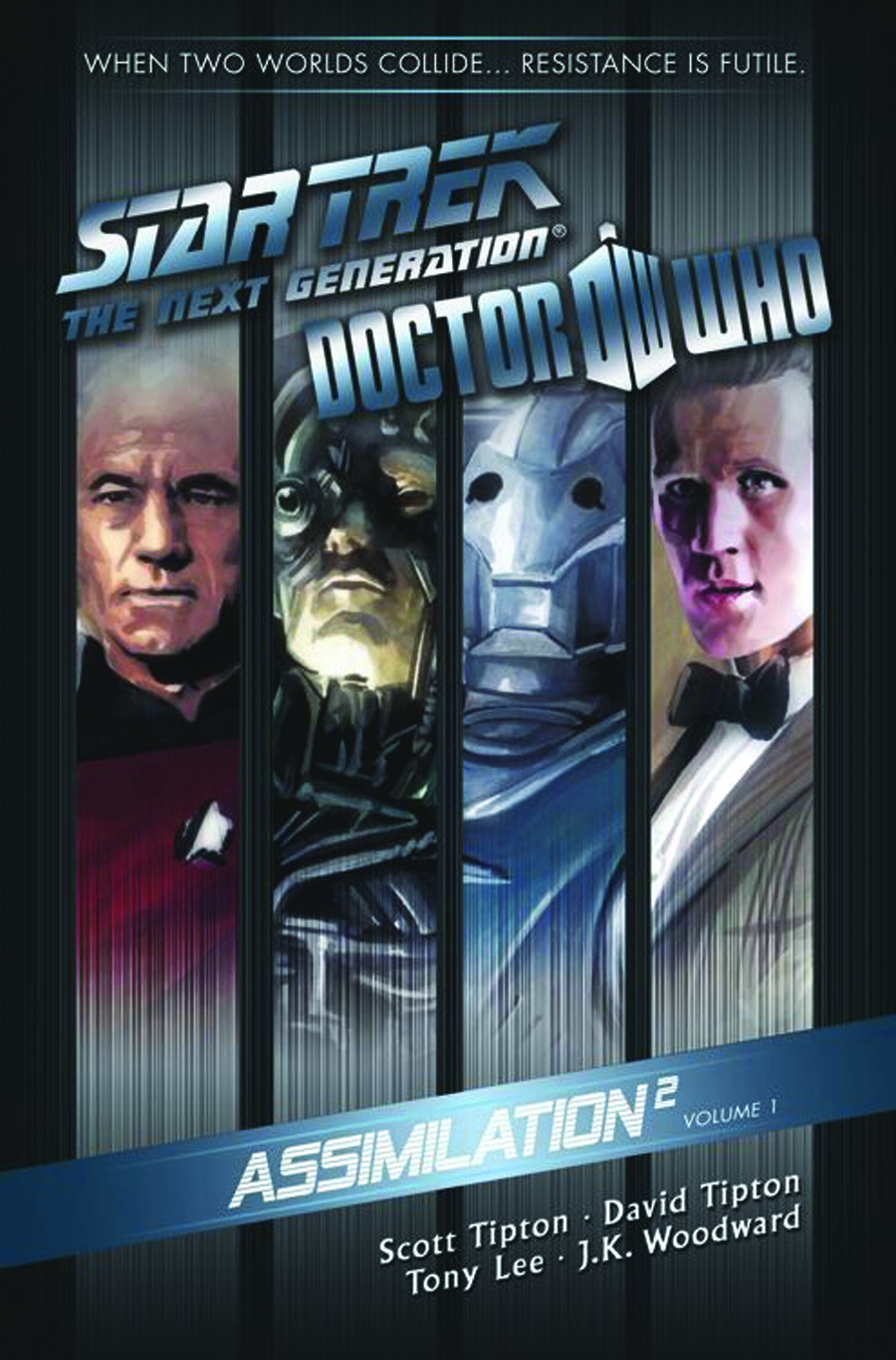 AUG130432 - STAR TREK TNG DOCTOR WHO ASSIMILATION COMPLETE HC - Previews  World