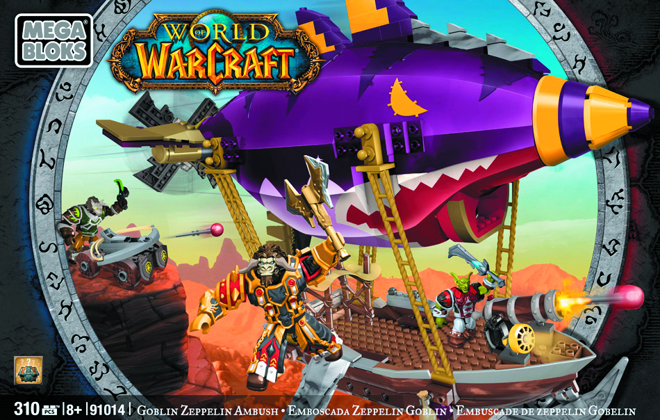 Mega bloks world 2025 of warcraft zeppelin