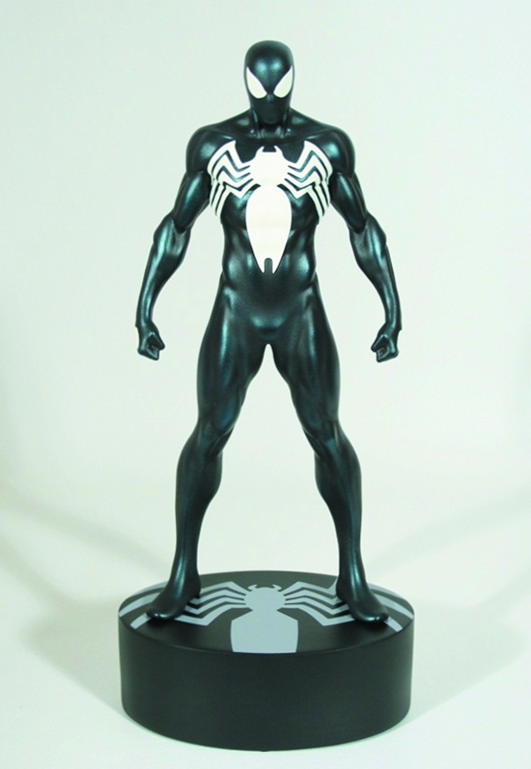 JUN121913 - SPIDER-MAN BLK COSTUME MUSEUM POSE STATUE - Previews World