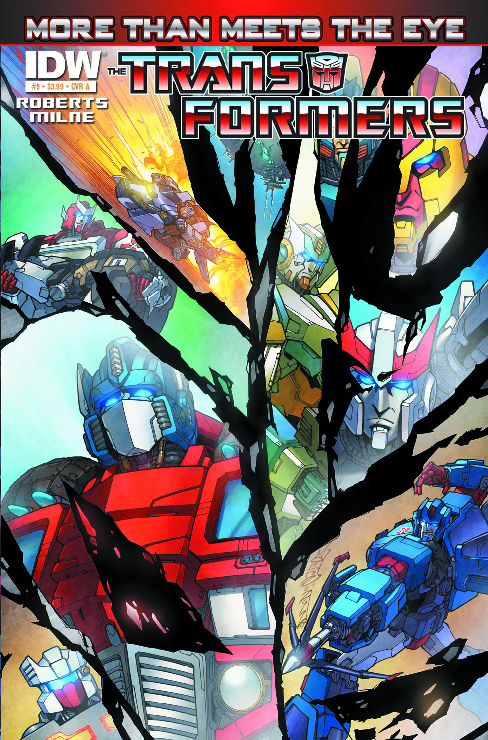 JUL120319 - TRANSFORMERS MORE THAN MEETS EYE #9 - Previews World