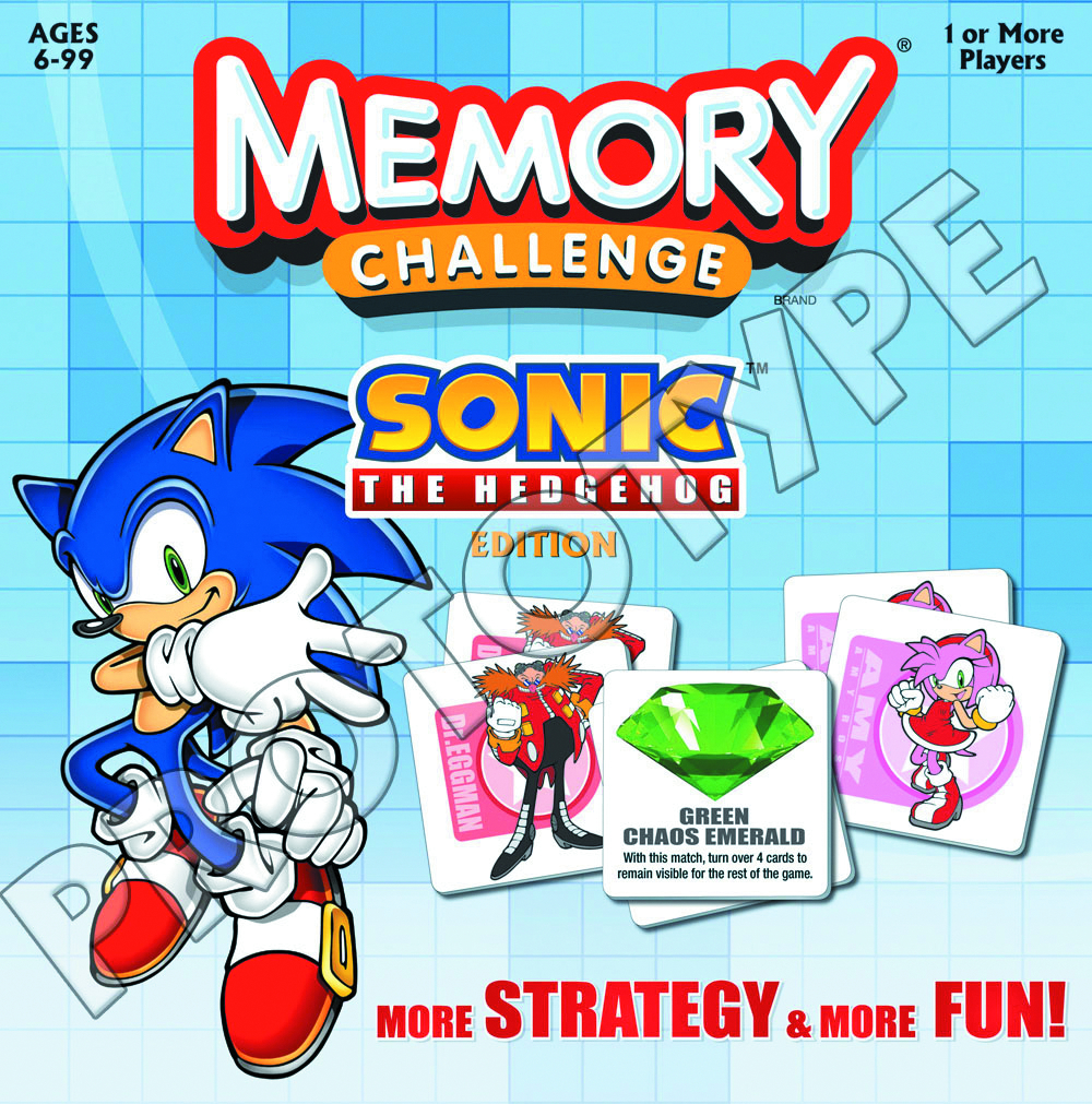 Sonic the Hedgehog Memory : Not Available: : Brinquedos e Jogos