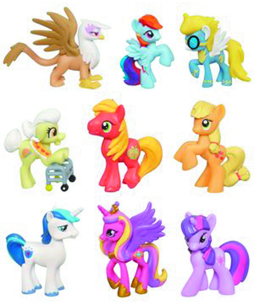 Little pony 2024 mini figures