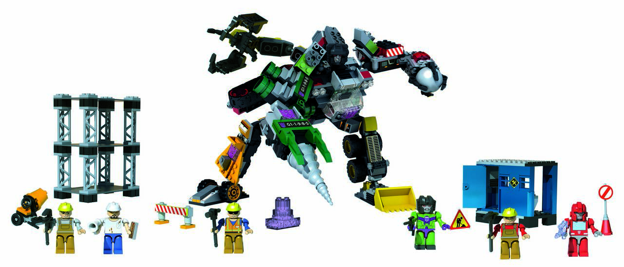 AUG121837 KREO TRANSFORMERS DEVASTATOR SET Previews World