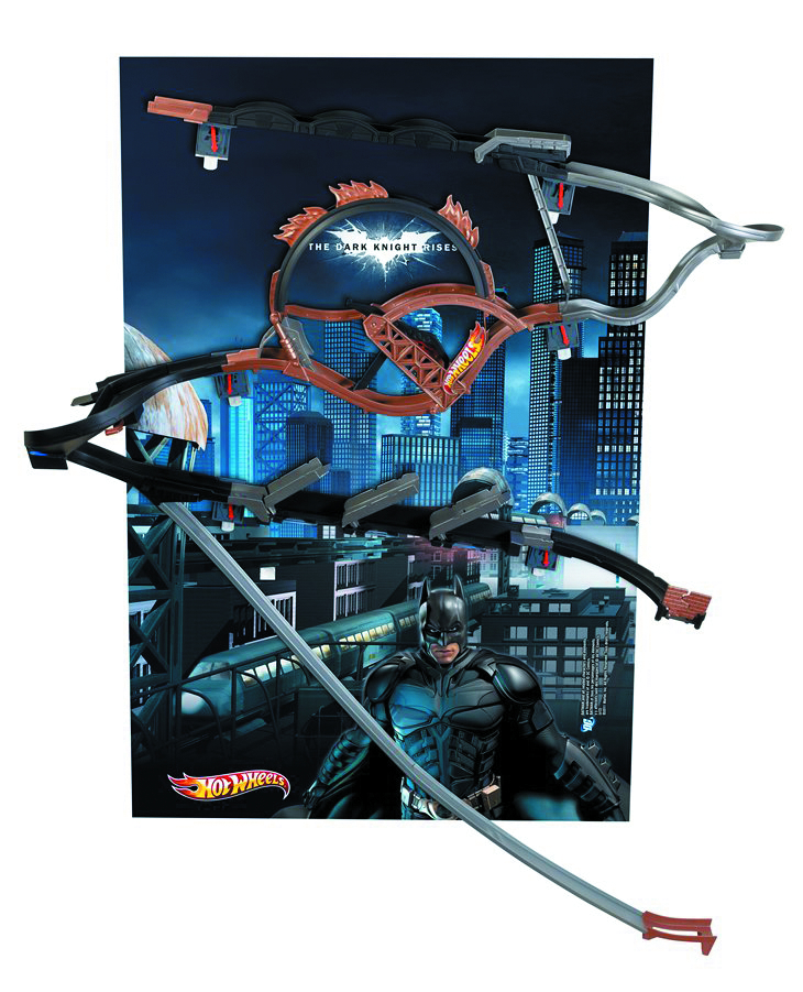 batman hot wheels track