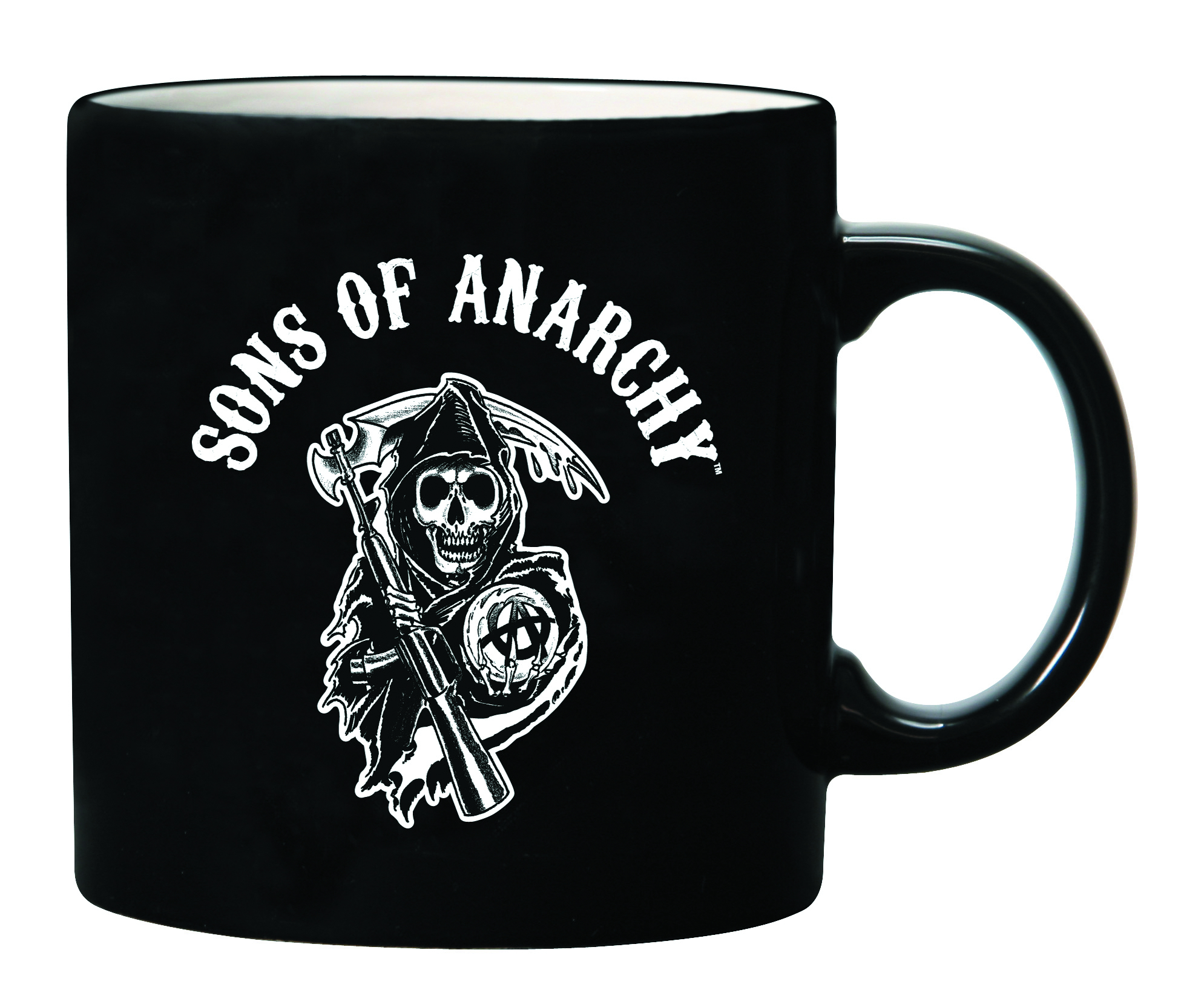 Mar142371 Sons Of Anarchy Reaper Logo Mug Res Previews World