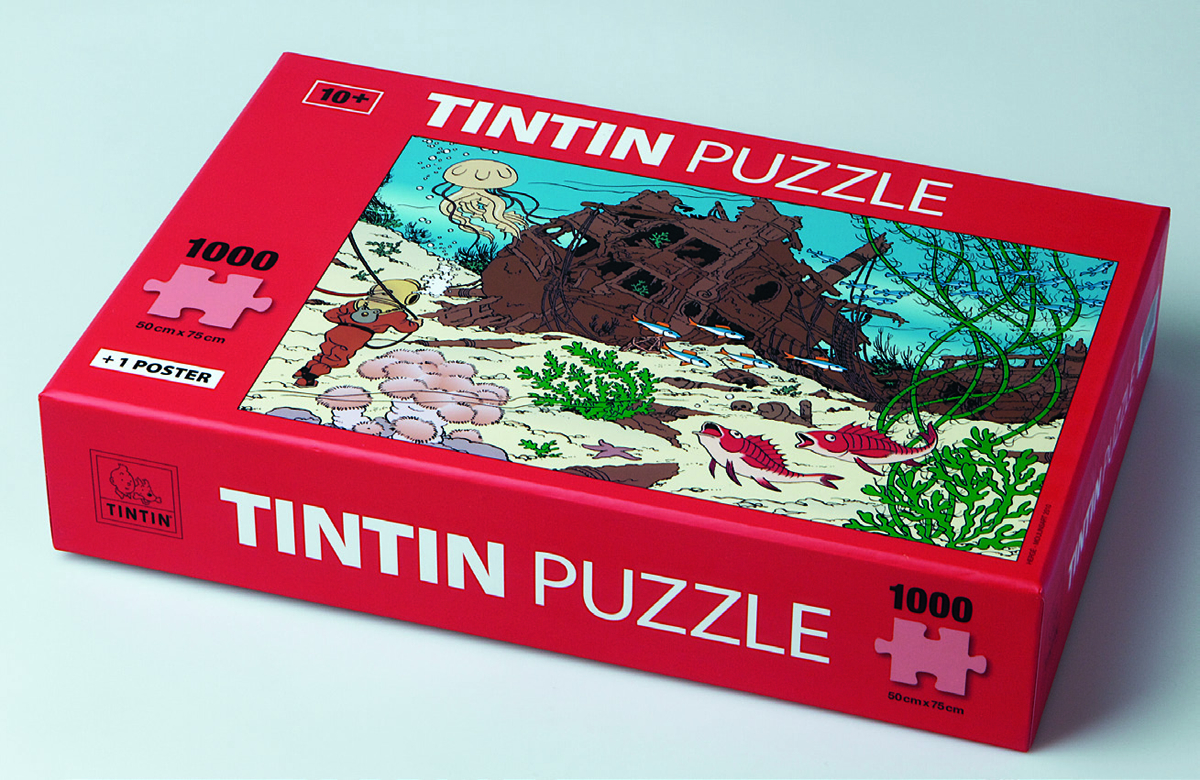 OCT121841 - TINTIN WRECK OF THE UNICORN PUZZLE - Previews World