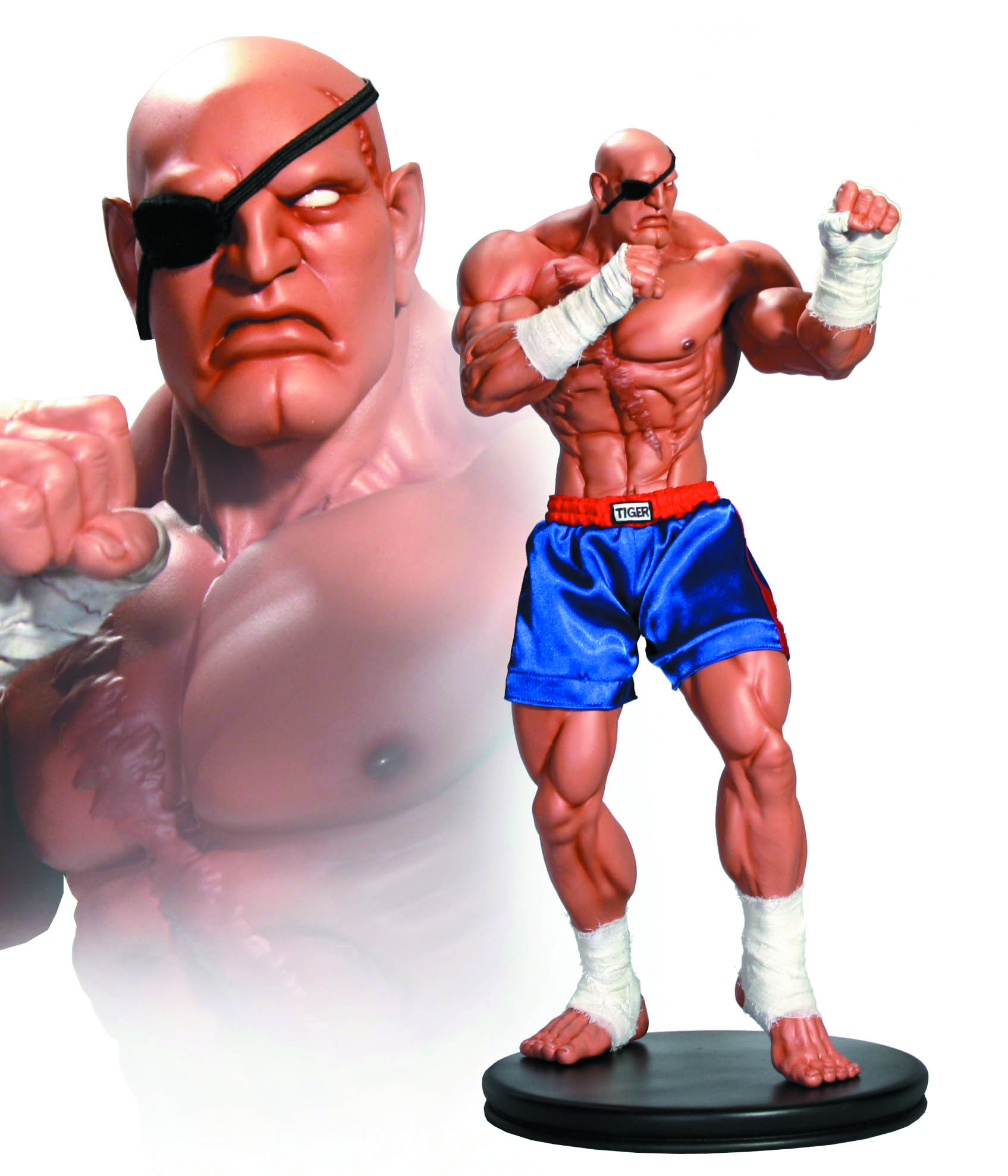 SEP121777 - STREET FIGHTER 1/4 SCALE SAGAT STATUE - Previews World