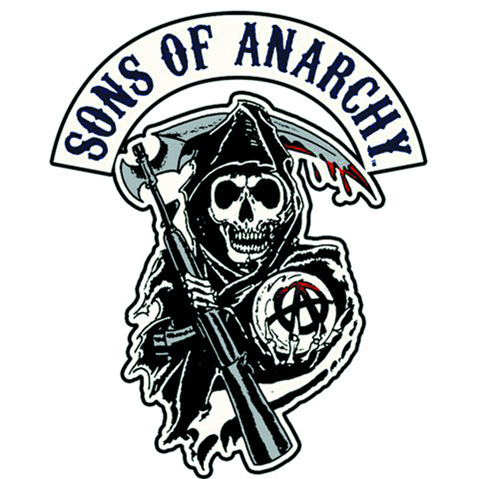 sep122022 sons of anarchy reaper logo patch previews world sons of anarchy reaper logo patch