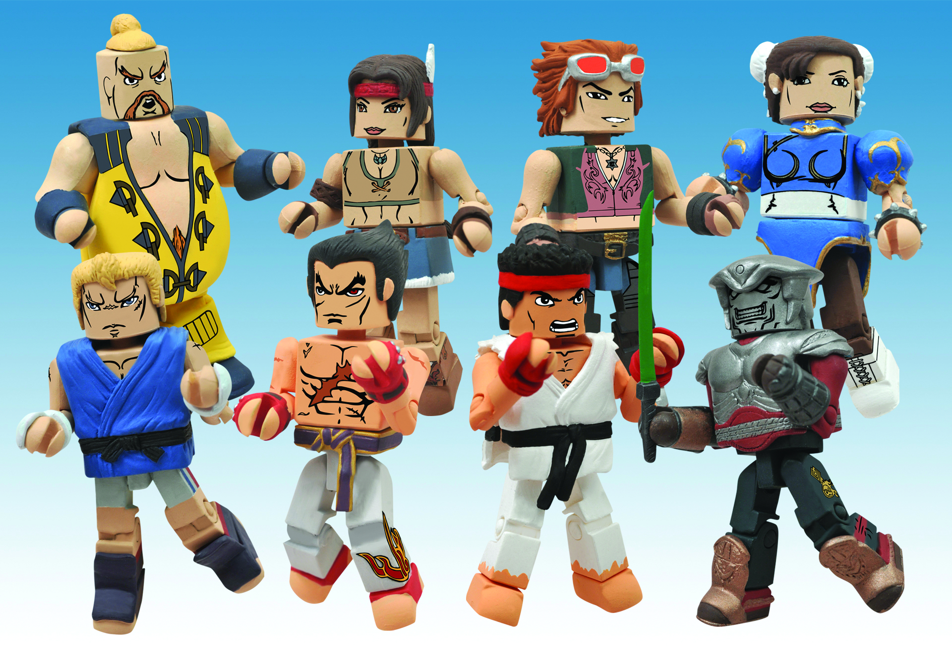 Street Fighter X Tekken Series Minimates Set Of 4