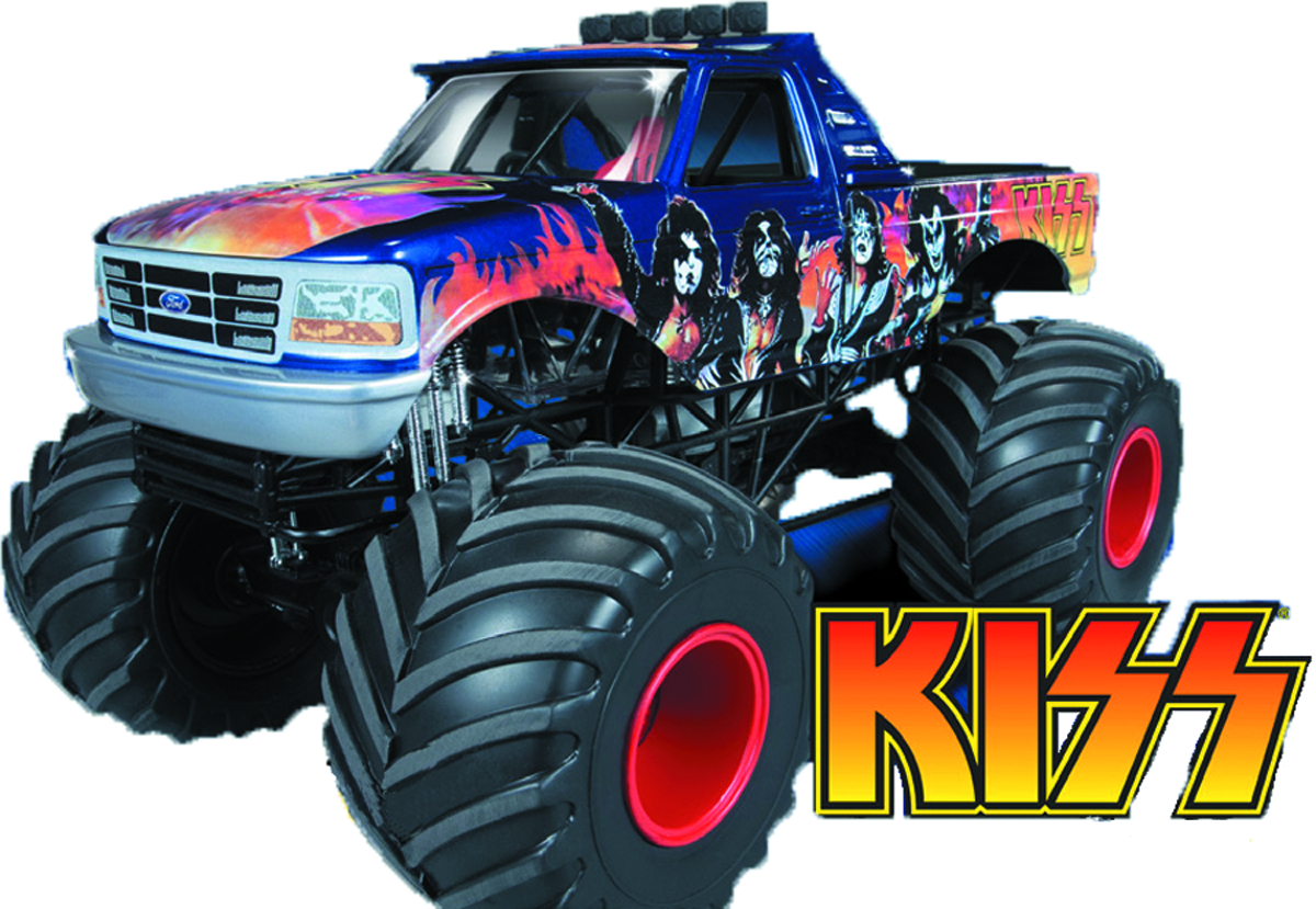 OCT121698 - KISS DESTROYER 1/25 MONSTER TRUCK MODEL KIT - Previews