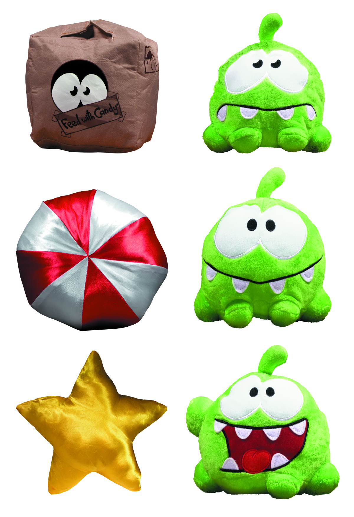 OCT121661 - CUT THE ROPE 3-PK NOMMIES BMB DIS - Previews World