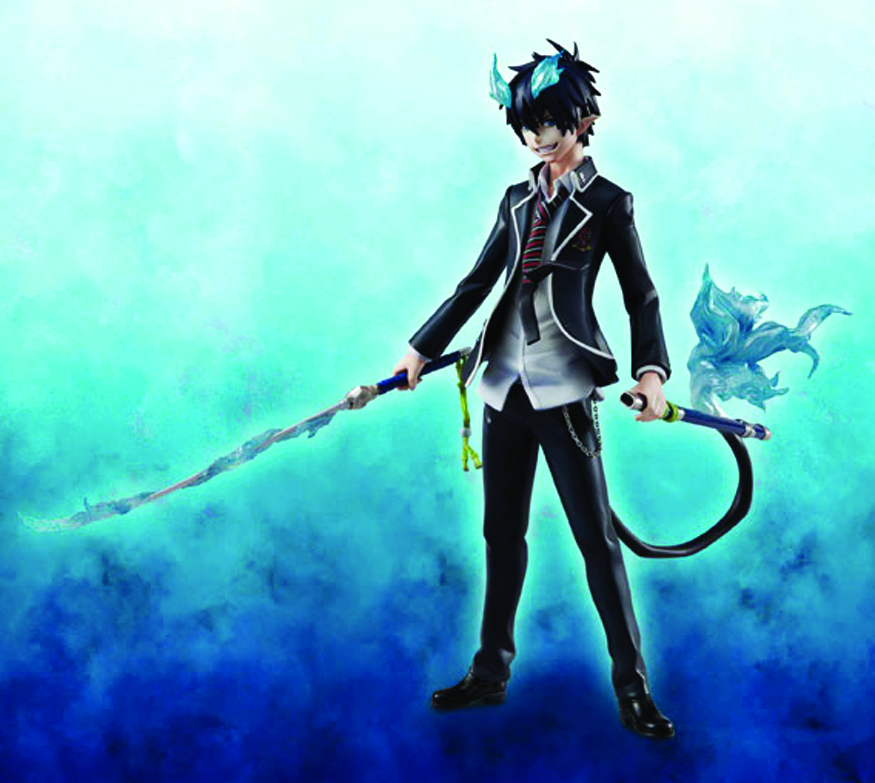 blue exorcist rin demon form