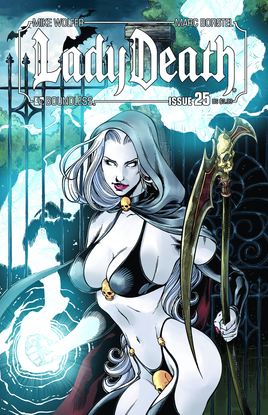 DEC141290 - LADY DEATH (ONGOING) #25 GOTH GIRL CVR (MR) - Previews