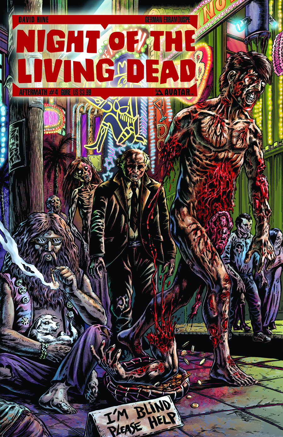 NOV120922 - NIGHT O/T LIVING DEAD AFTERMATH #4 GORE CVR (MR 