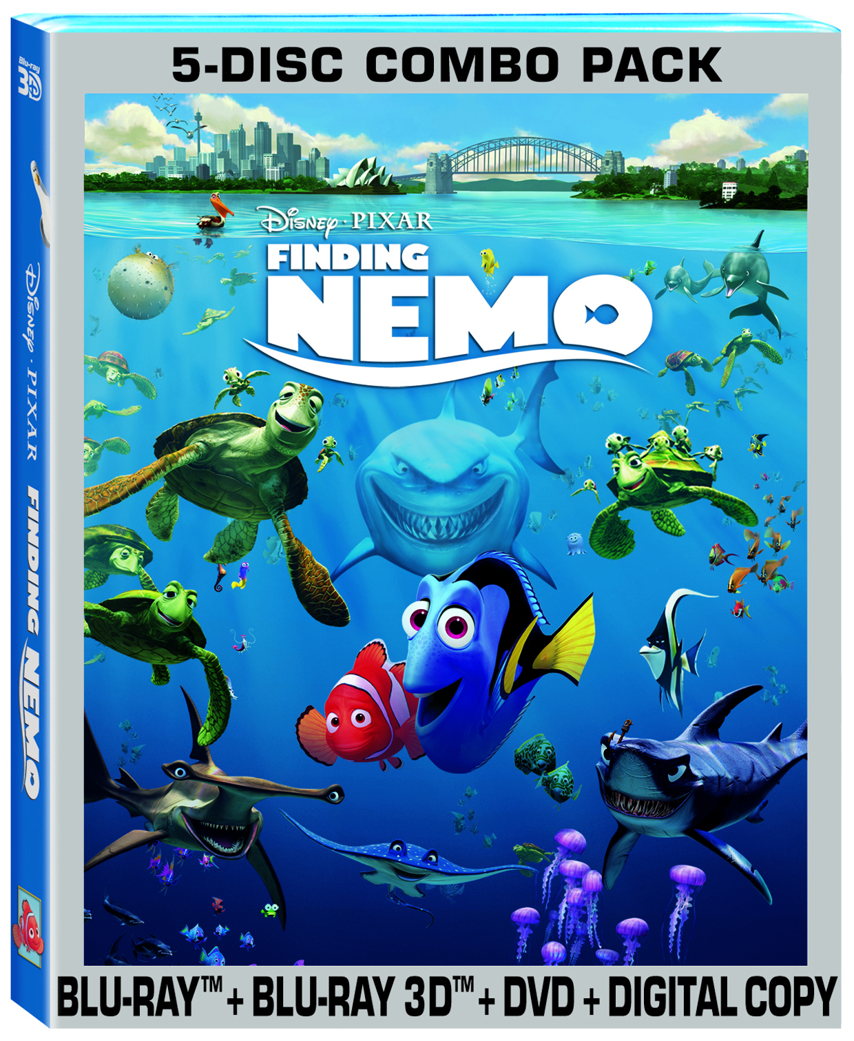 finding nemo 3d logo