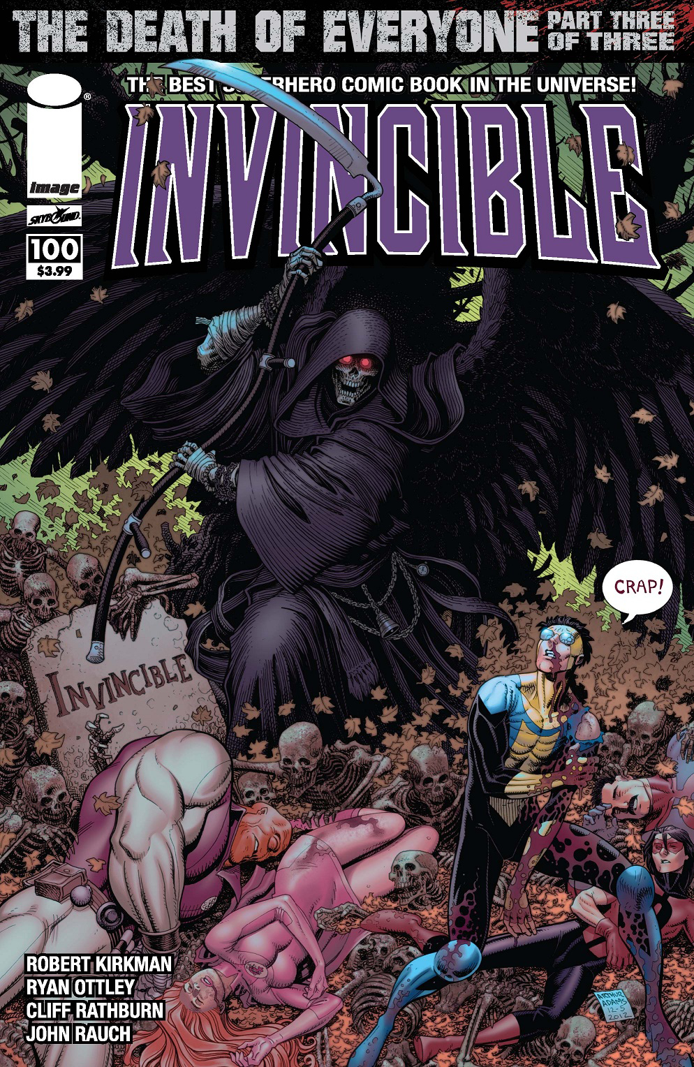 Invincible 20th Anniversary Collectible Art Poster #1 - CVR #100A