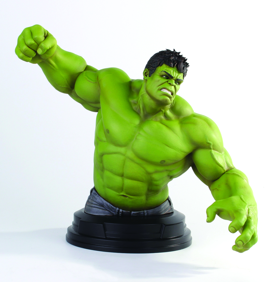 DEC121692 - GENTLE GIANT AVENGERS MOVIE HULK MINI-BUST - Previews 