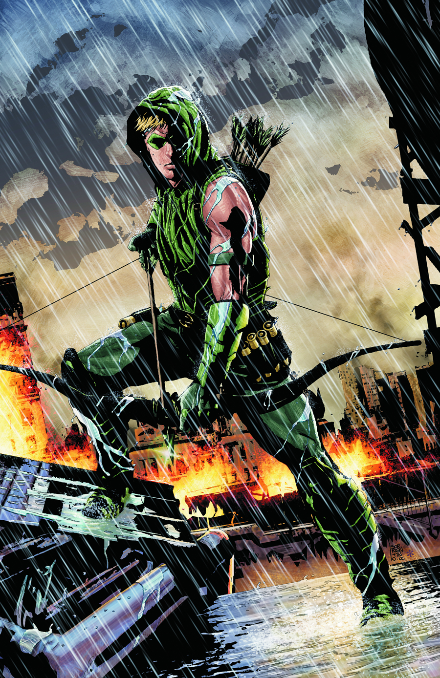 new 52 green arrow wallpaper