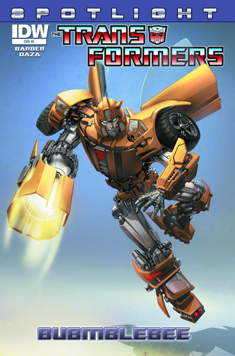 JAN130409 TRANSFORMERS SPOTLIGHT BUMBLEBEE ONE SHOT 1 10 COPY