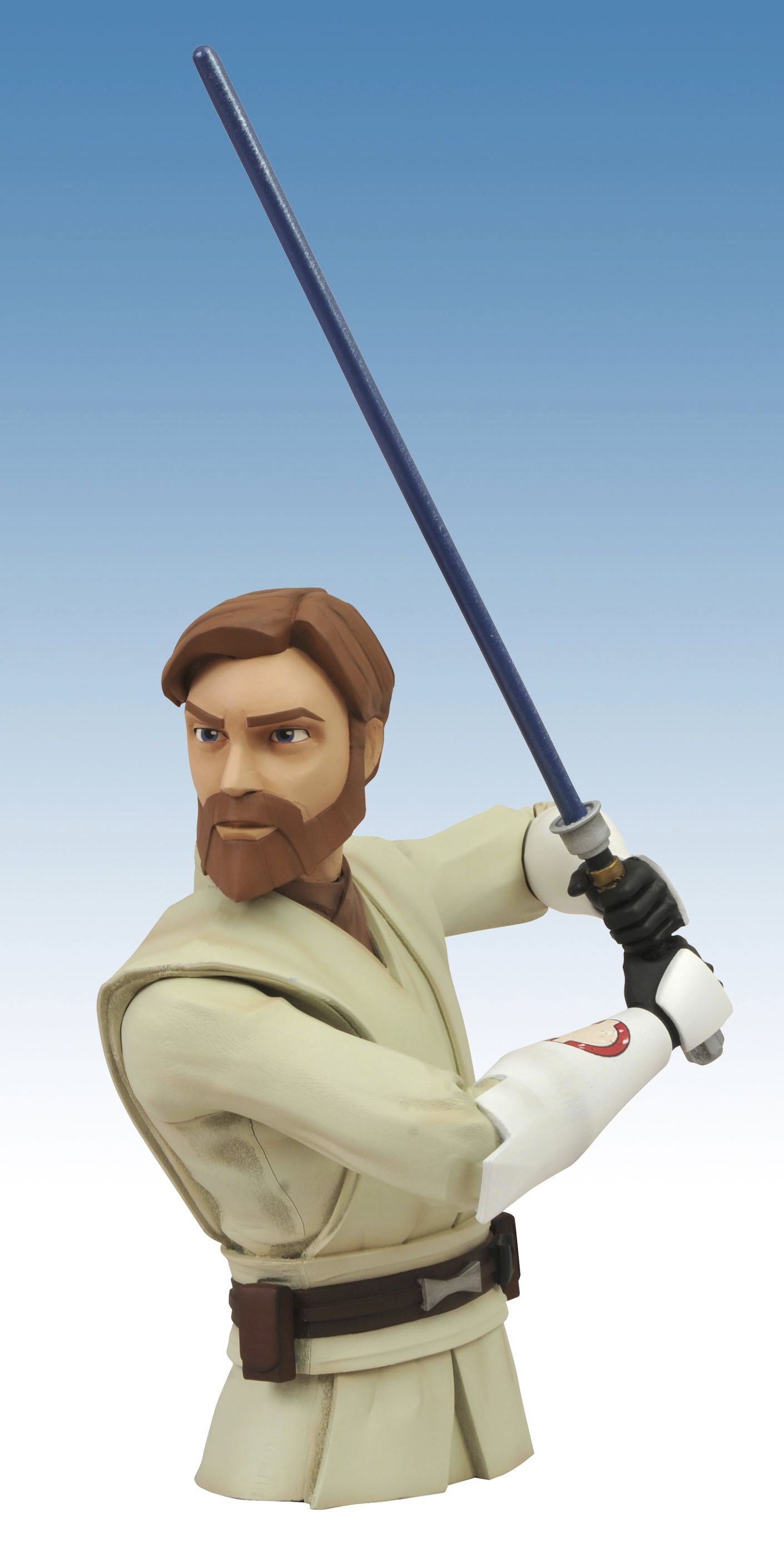 JAN131644 - STAR WARS CLONE WARS OBI-WAN BUST BANK - Previews World