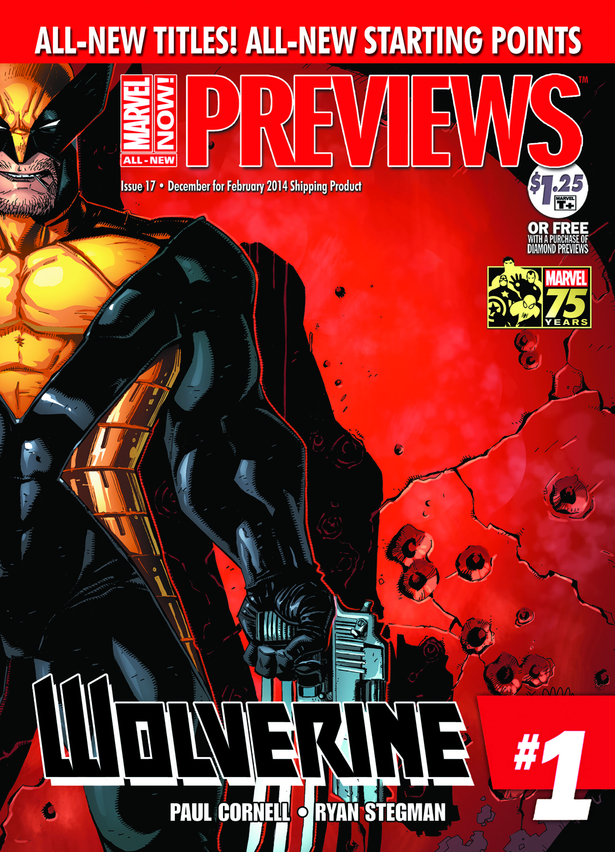 OCT130002 MARVEL PREVIEWS DECEMBER 2013 EXTRAS Previews World