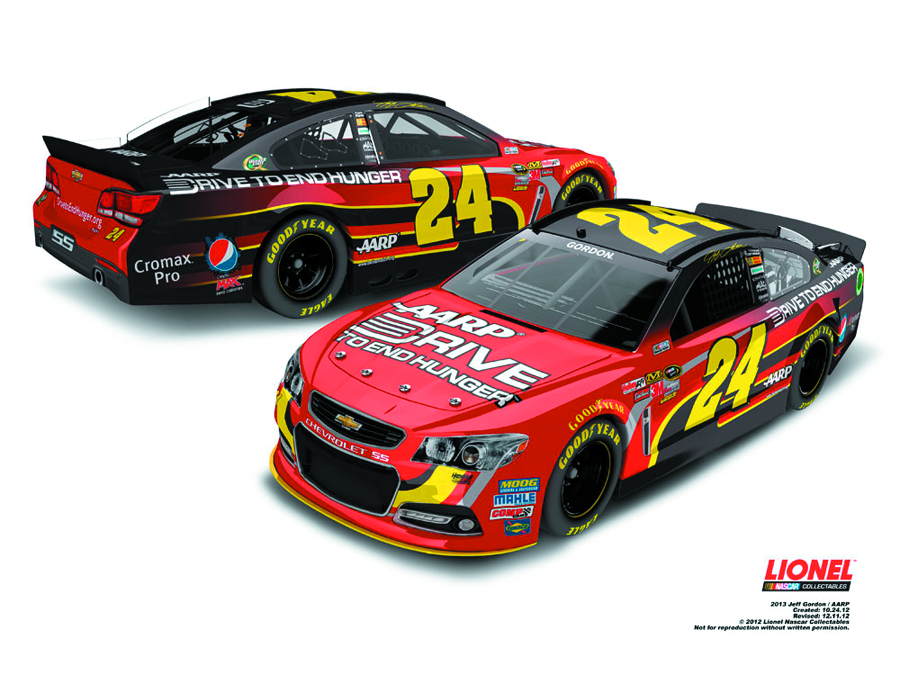 Nascar 2012 jeff gorden online 1/24 dicast