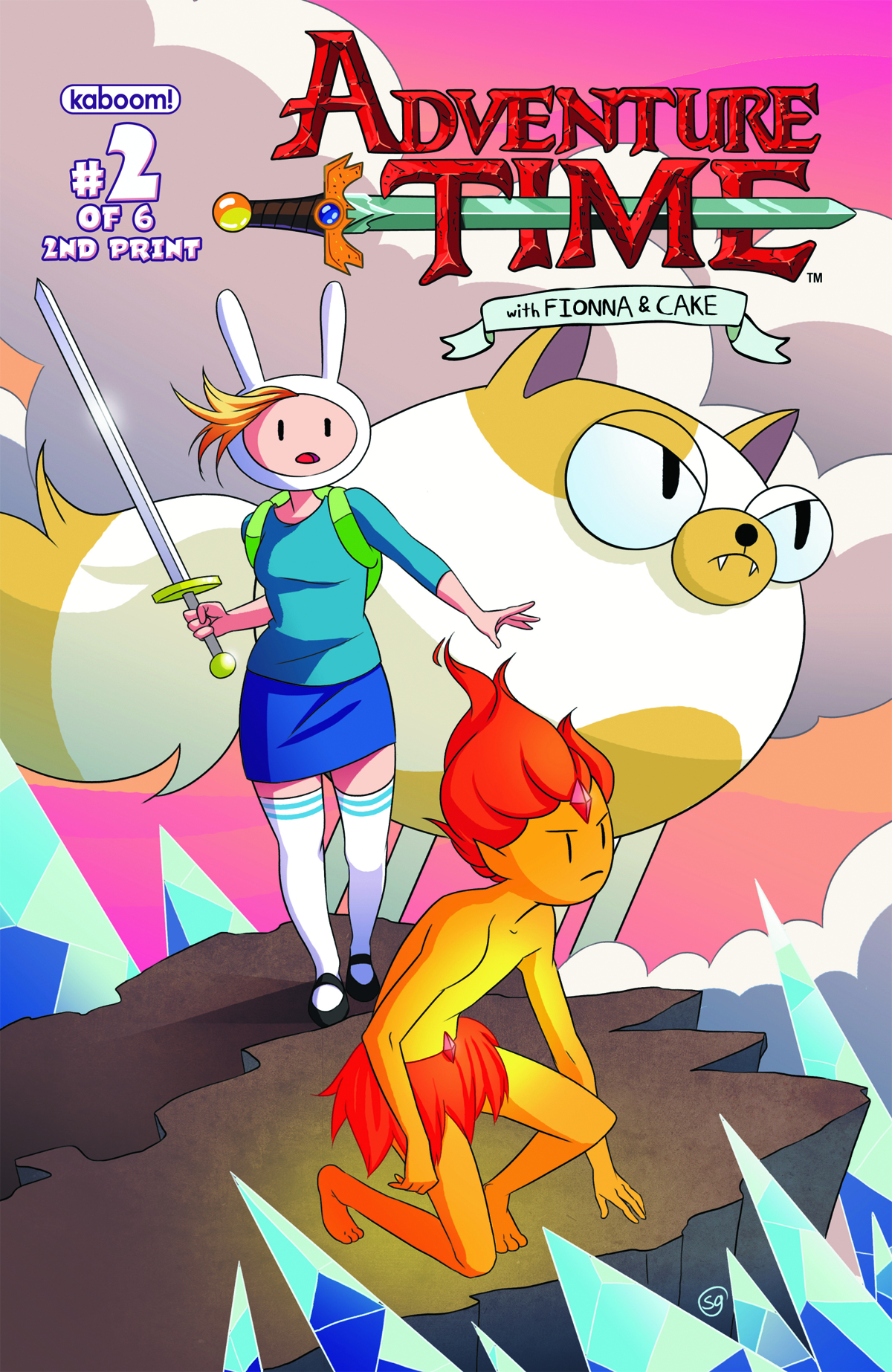 Adventure Time With Fionna and Cake #6 by Natasha Allegri