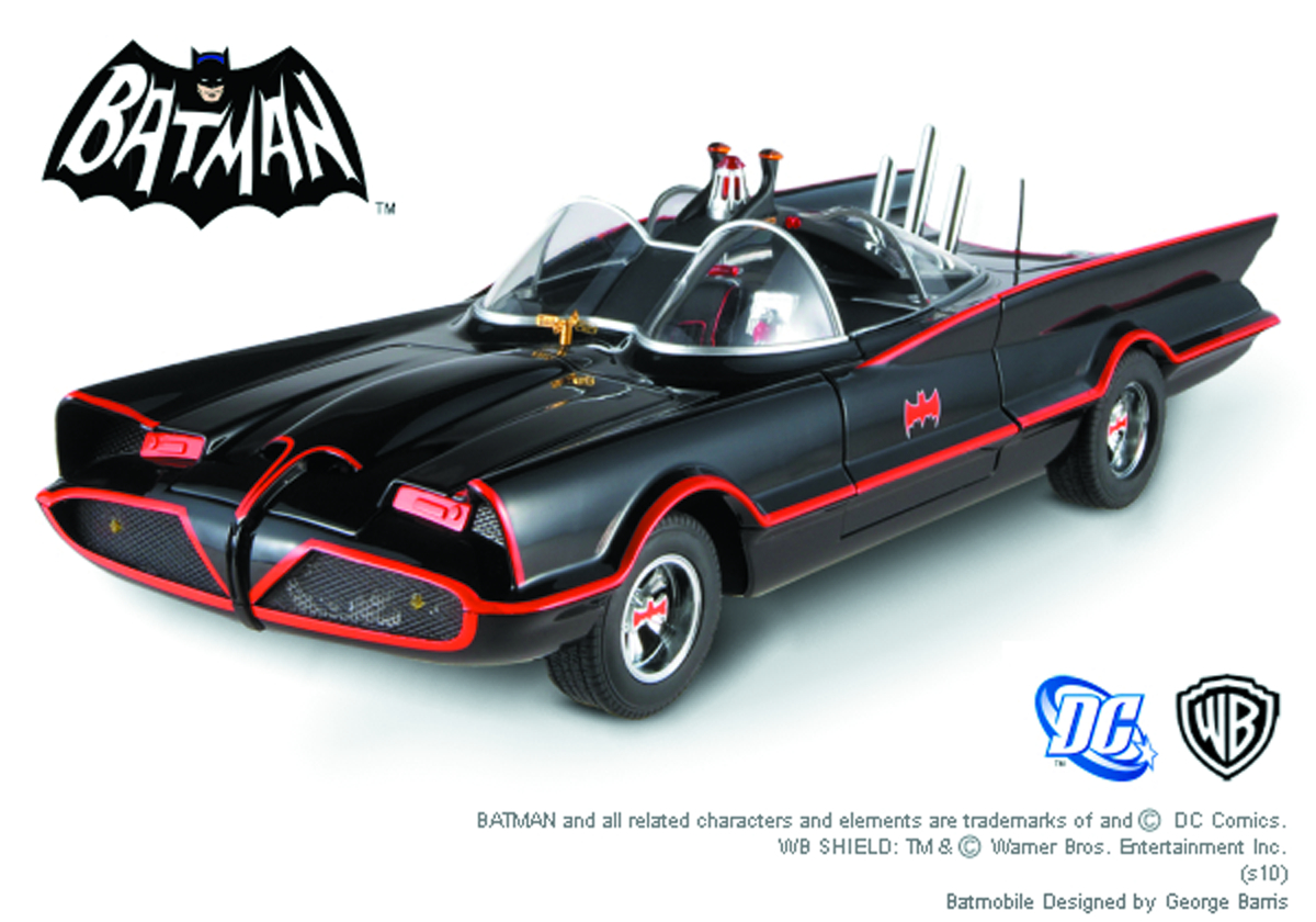 Hot wheels 1966 batmobile deals 1 18