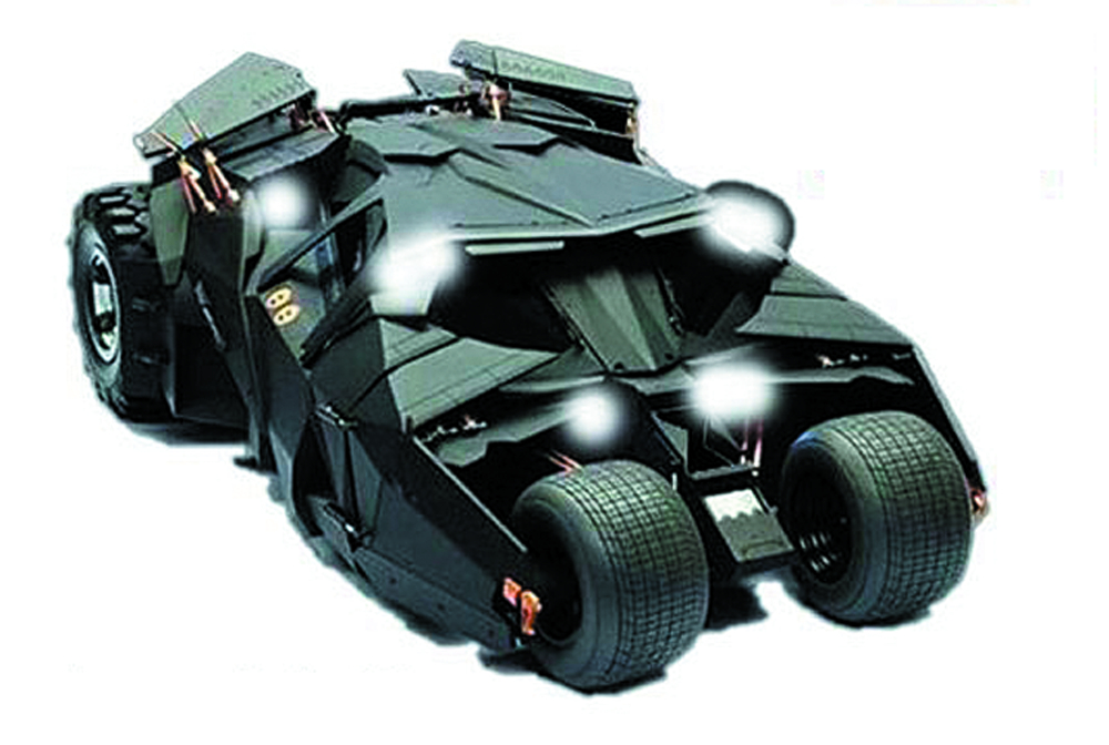 1/25 Moebius Batman The Dark Knight Trilogy Batmobile Tumbler w