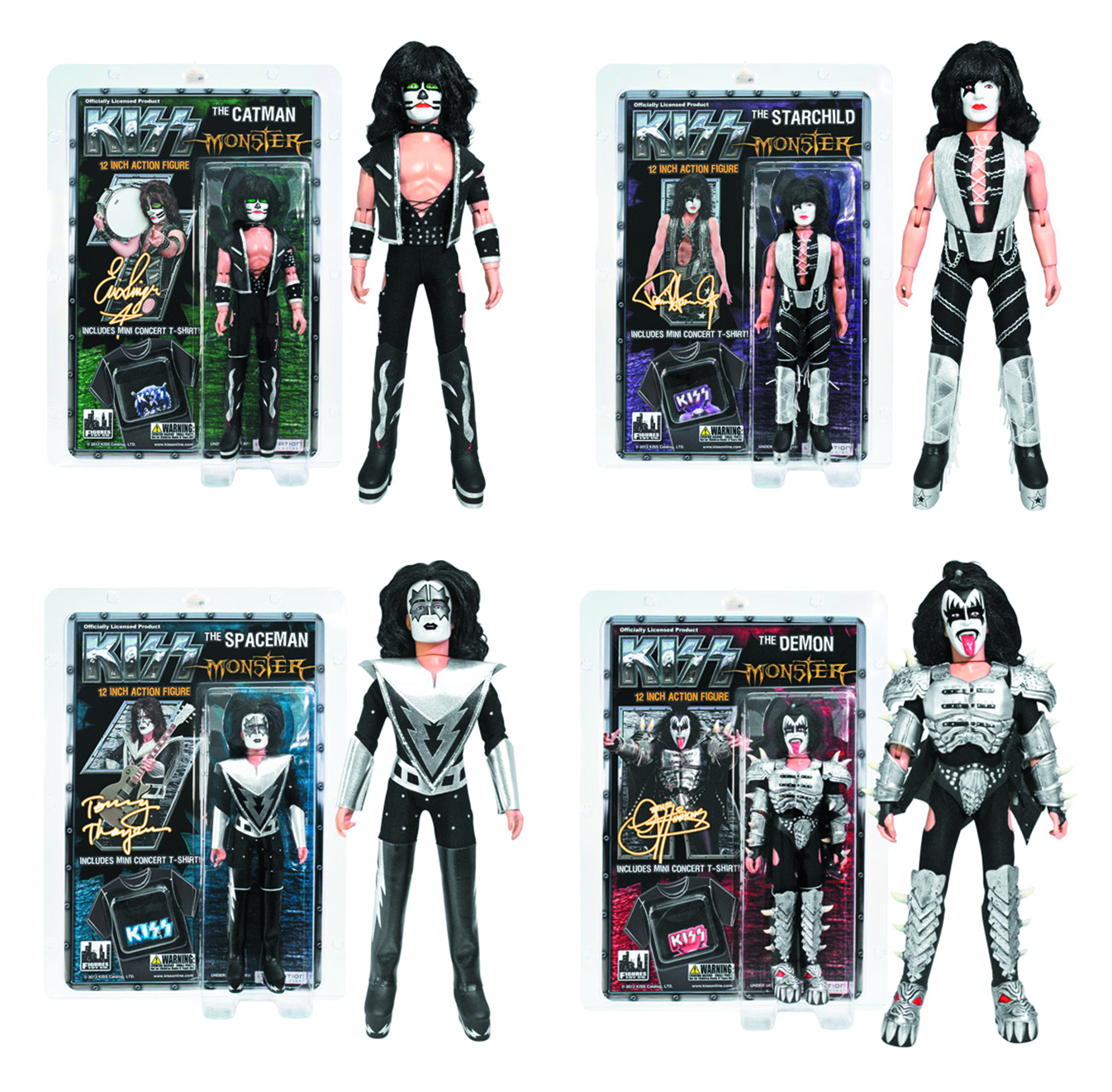 Kiss 12 inch action on sale figures