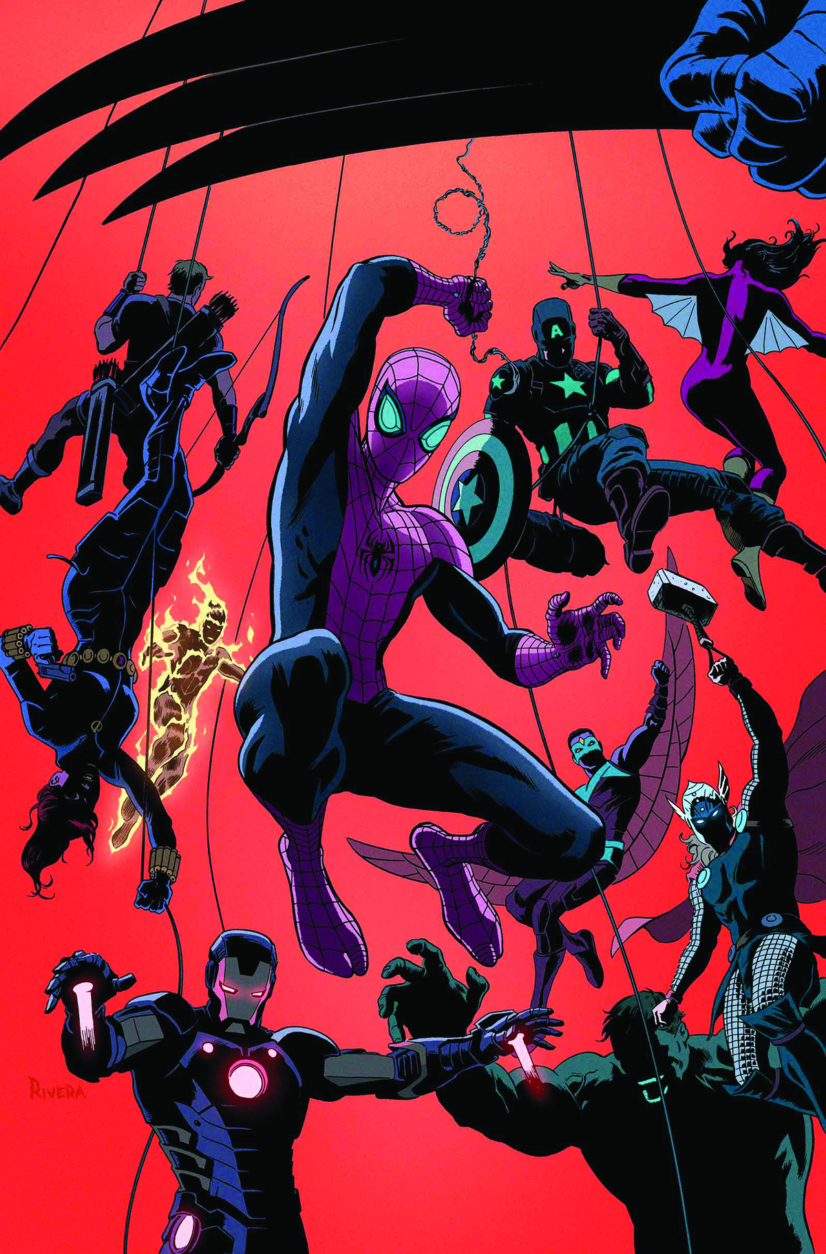 MAY130638 SUPERIOR SPIDERMAN TEAM UP 1 NOW Previews World