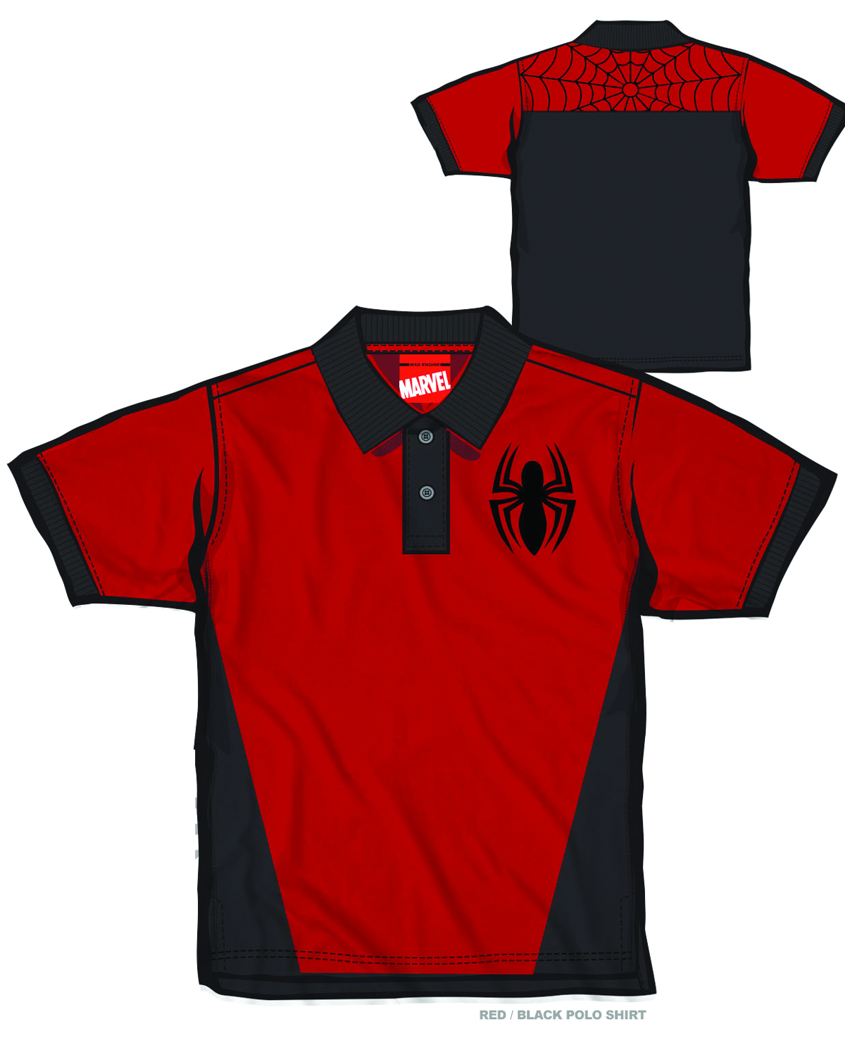 Marvel shop polo shirts