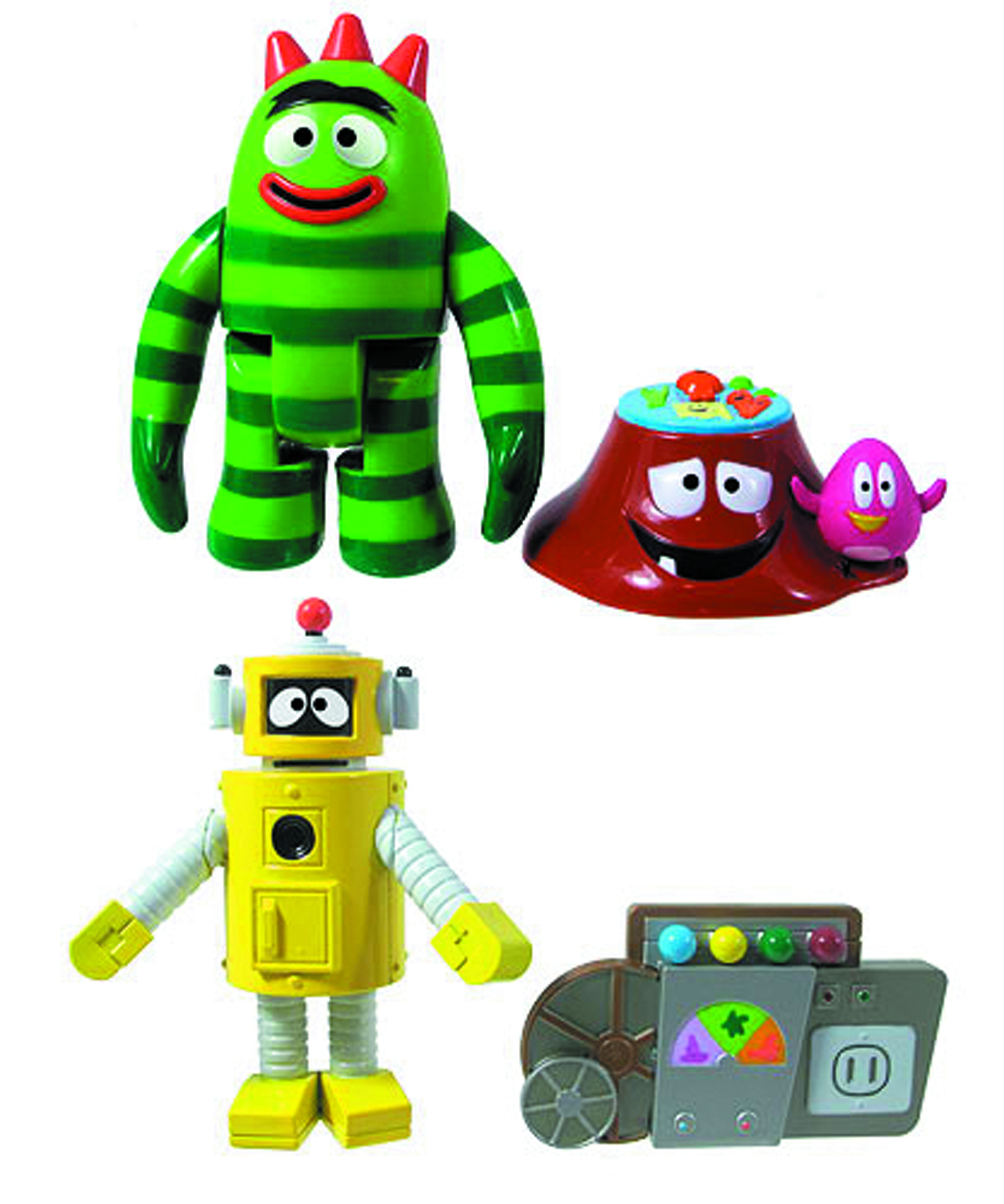 nati513 Custom 3-inch Yo Gabba Gabba Toodee Egg Qee — Tenacious Toys®