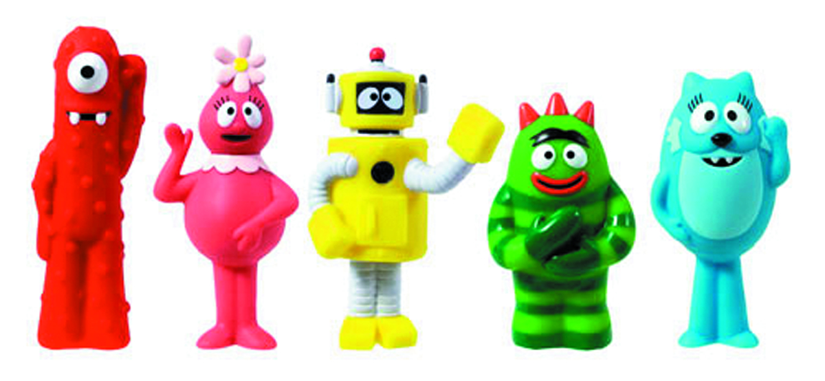 Yo Gabba Gabba 3-Inch Action Figure 4-Pack