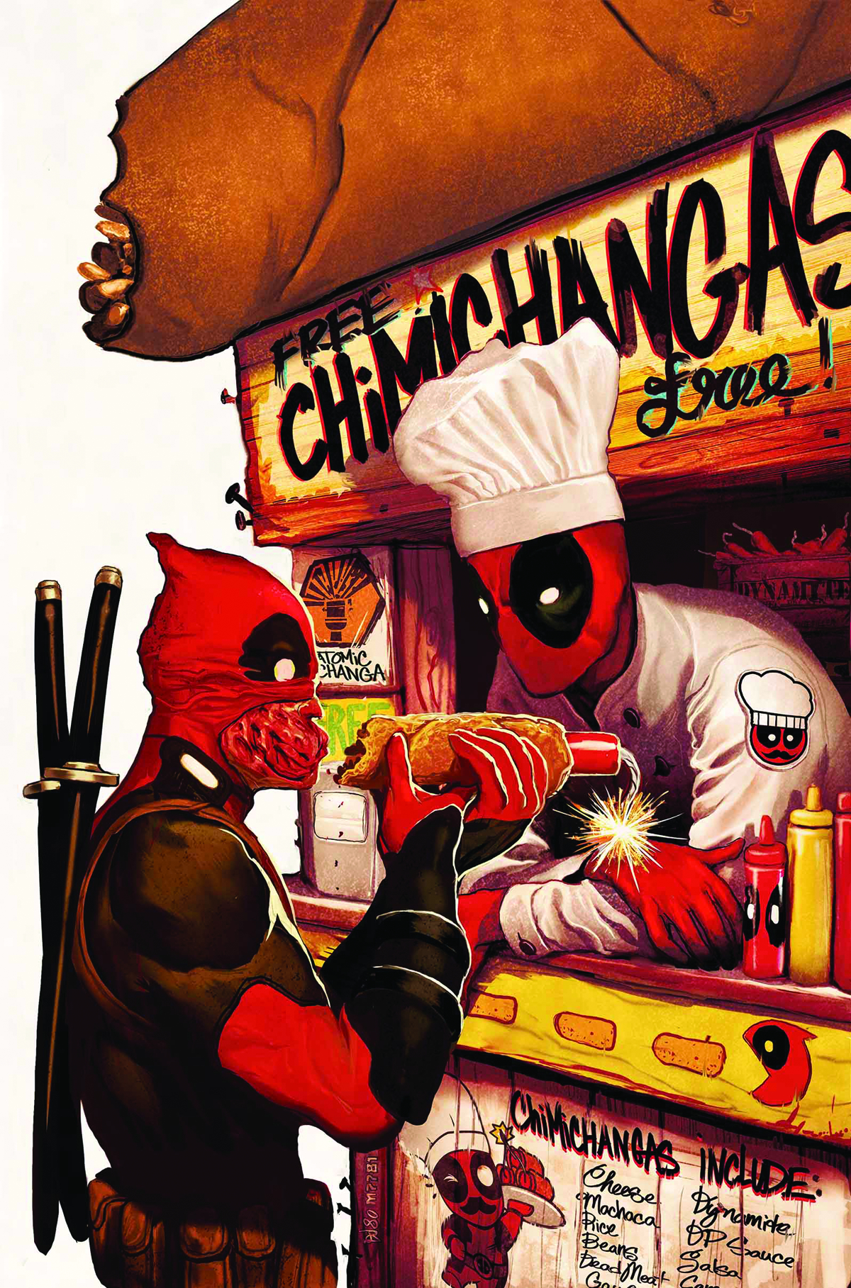 Chimichangas  Sabe o que é melhor que ver #Deadpool2? Ver