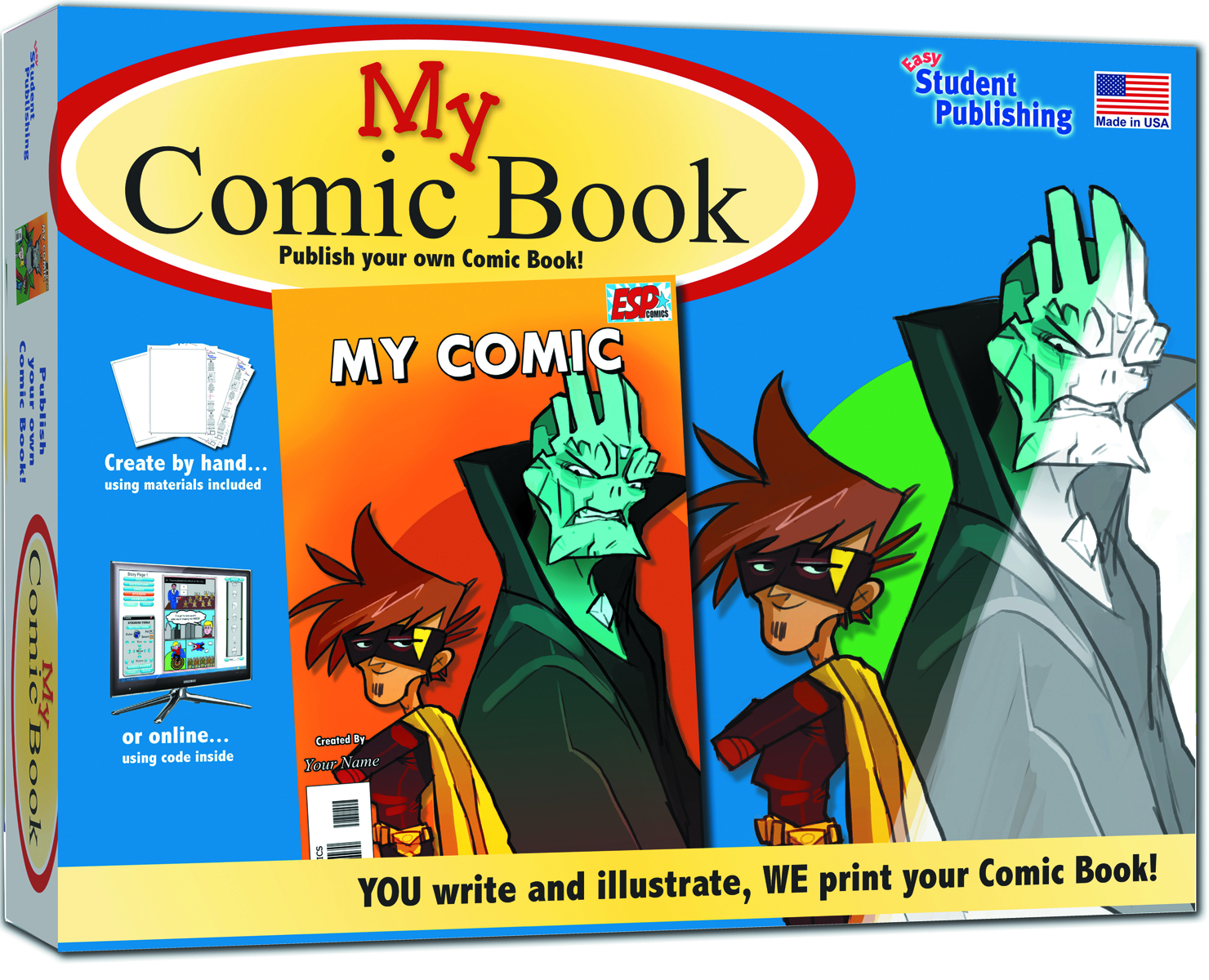 Create Your Own Comic Book Kit|Other Format