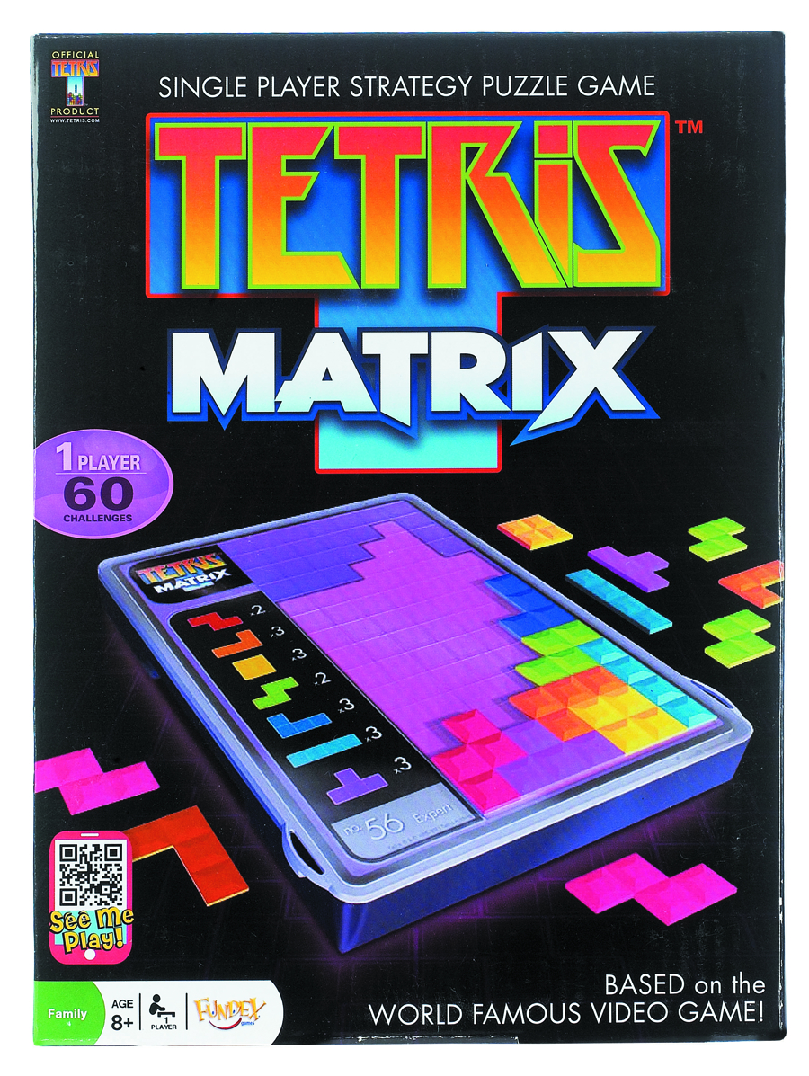 JUN132159 - TETRIS MATRIX BOARD GAME - Previews World