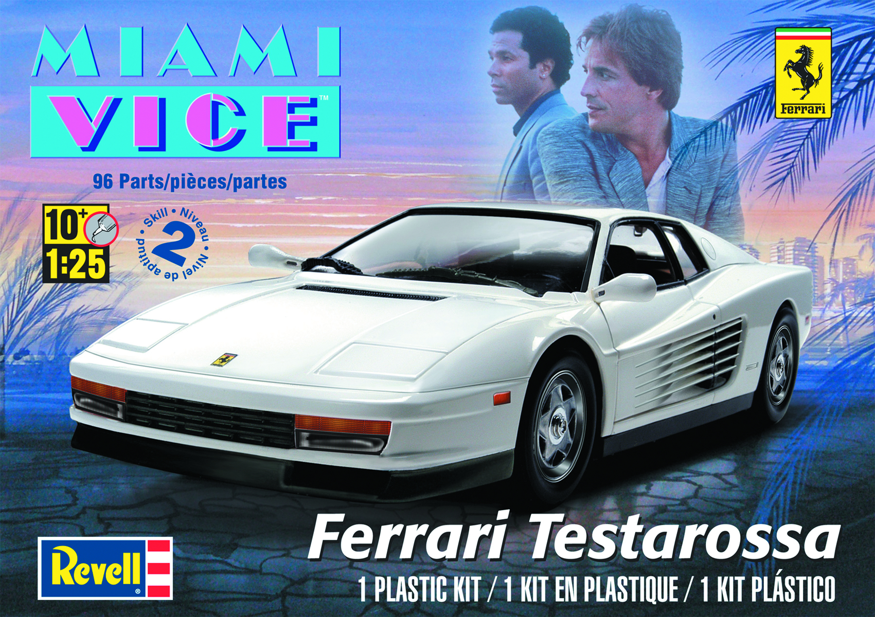 AUG132138 - MIAMI VICE 1/24 FERRARI TESTAROSSA MOD KIT - Previews World