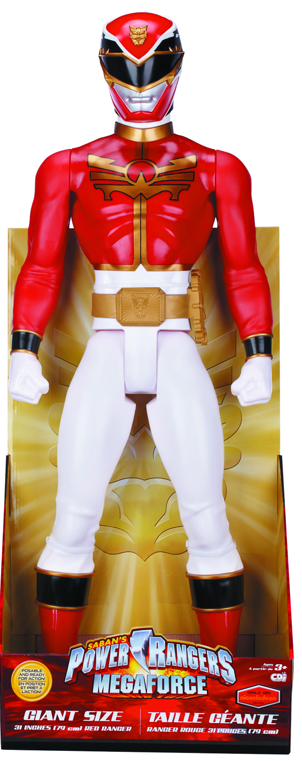 Aug Power Ranger Megaforce Red Ranger Gs 31 In Af Previews World