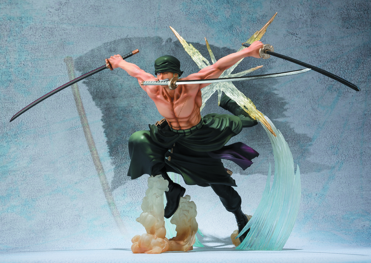 AUG132264 ONE PIECE RORONOA ZORO FIGUARTS ZERO RO VER Previews