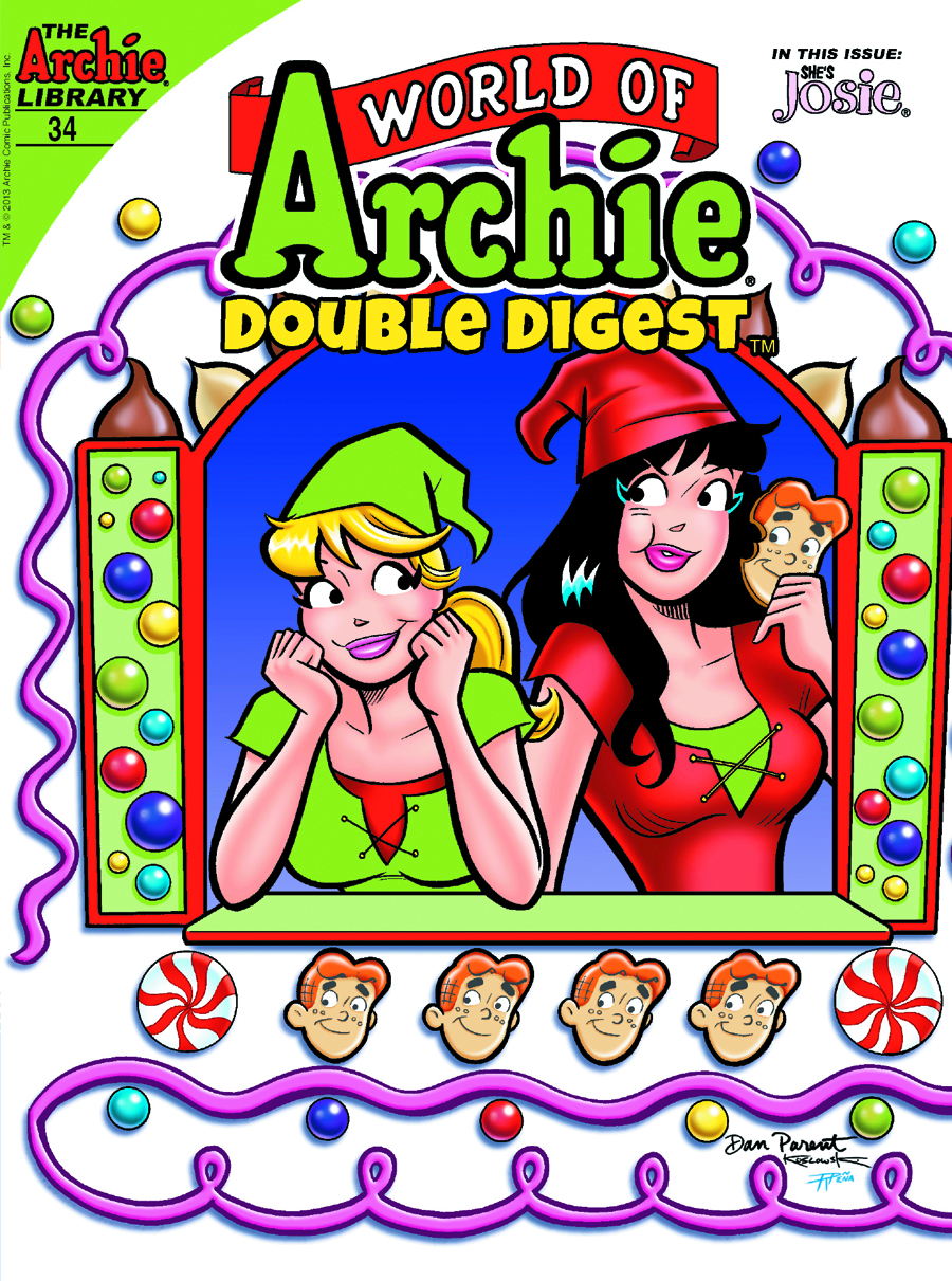 Sep130896 World Of Archie Double Digest 34 Previews World