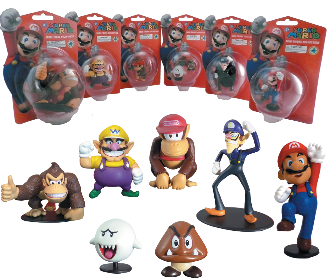 Spielzeug Super Mario Mini Figure Collection Serie 1 Originale Super