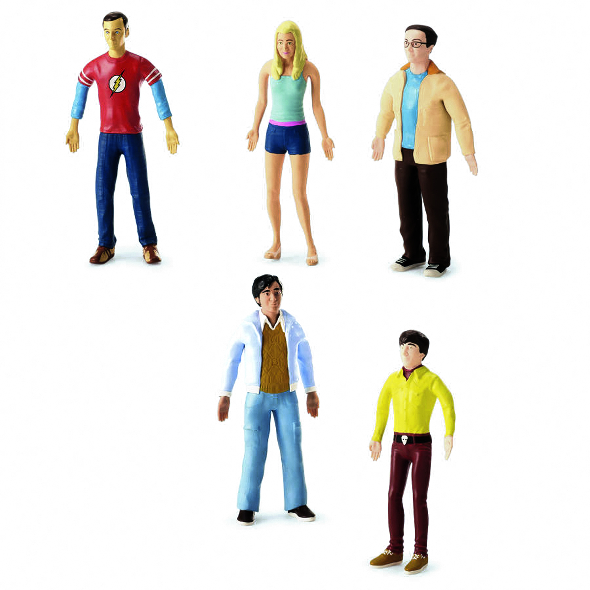 The big bang hot sale theory action figures