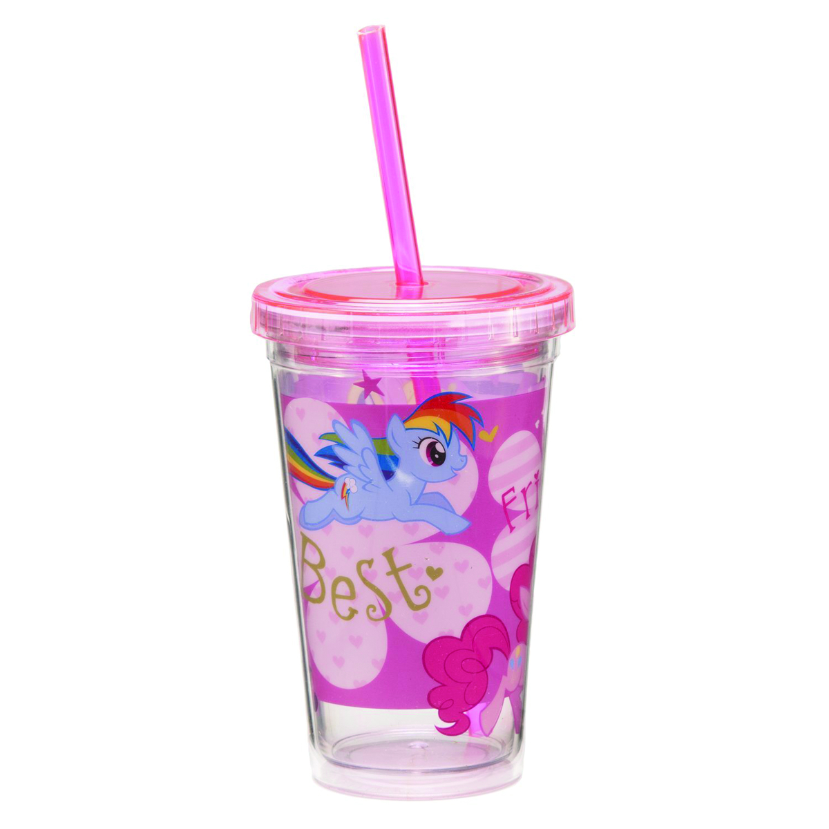 SEP132316 - MY LITTLE PONY 12OZ ACRYLIC TRAVEL CUP - Previews World