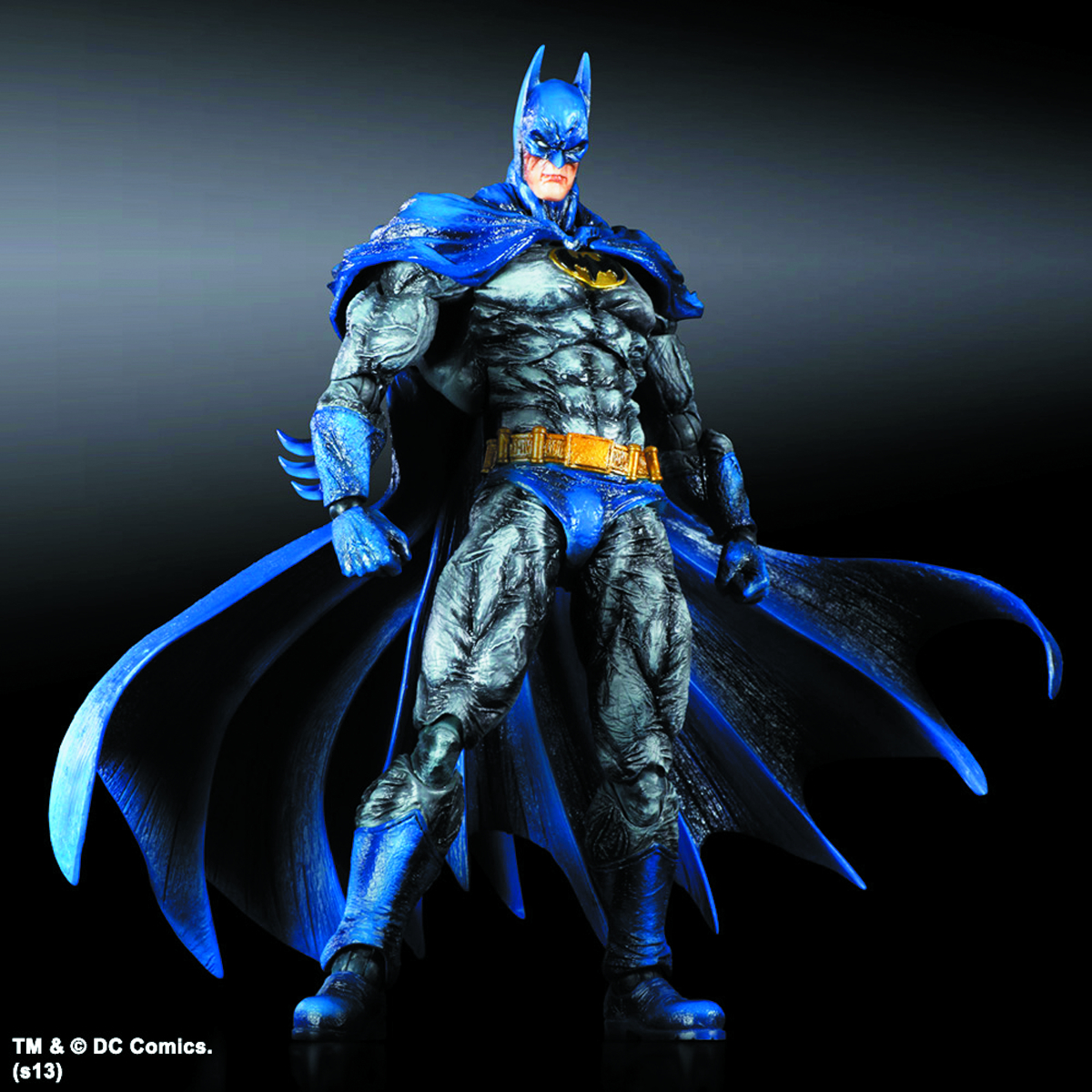 SEP132056 - BATMAN ARKHAM CITY PLAY ARTS KAI BATMAN 70S VER - Previews World