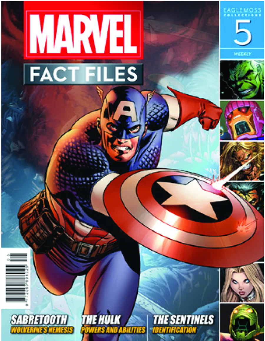 Sep131518 Marvel Fact Files 5 Captain America Cover Previews World 