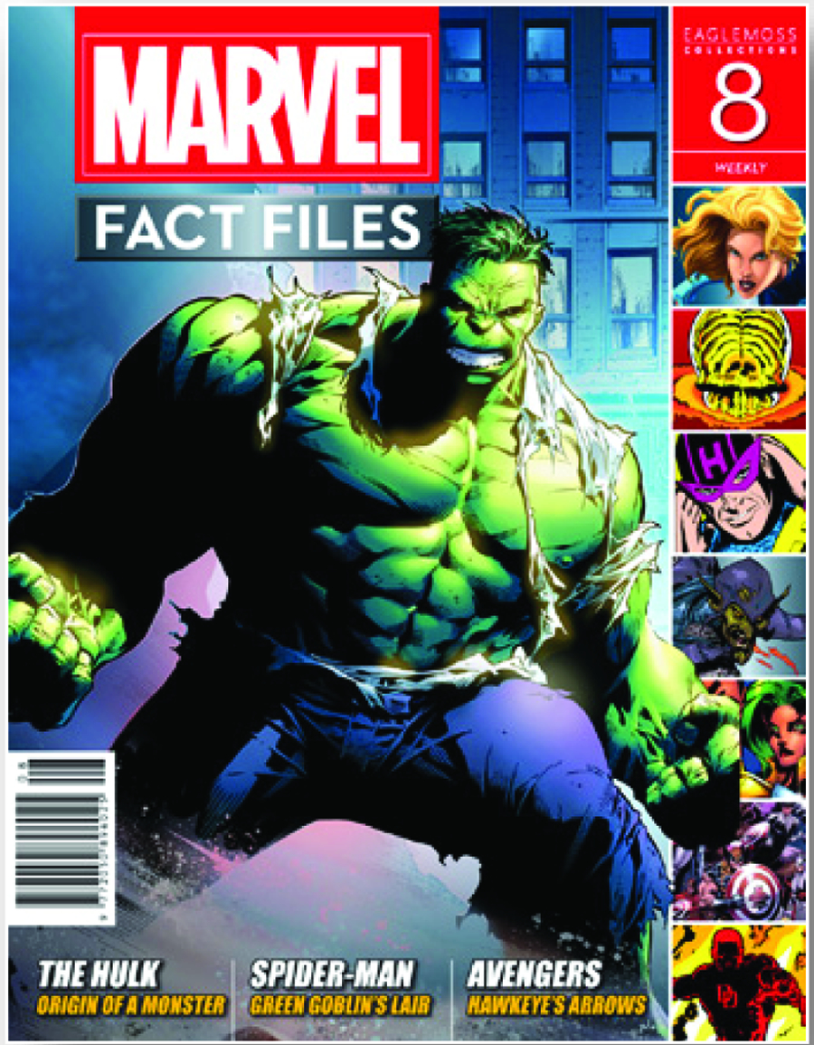 SEP MARVEL FACT FILES HULK COVER Previews World